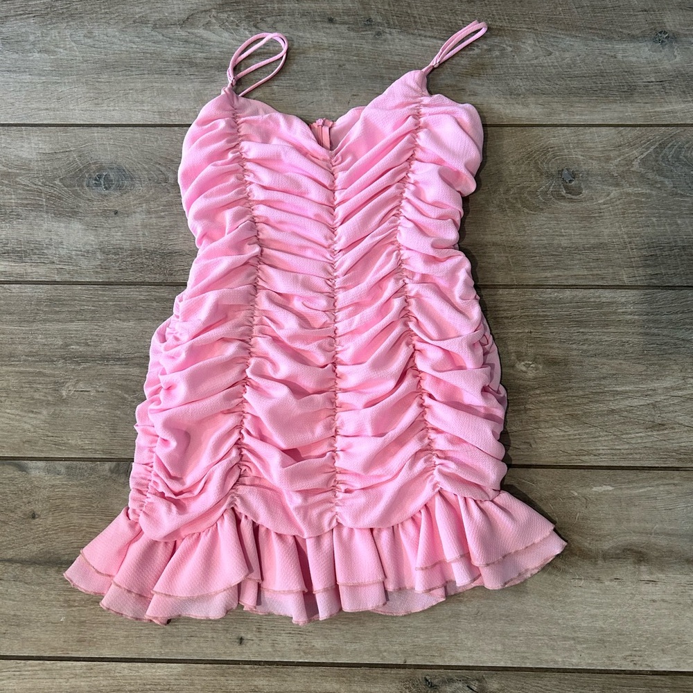 Lucy in the Sky Pink Formal Dress. Size L